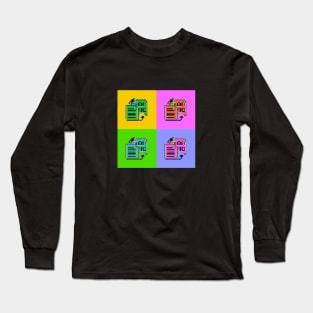 Core Pop Art Long Sleeve T-Shirt